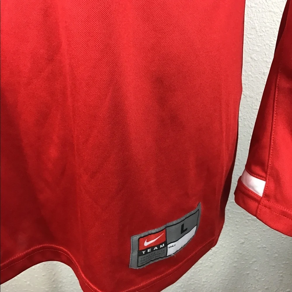 Nike long sleeve training shirt size large
